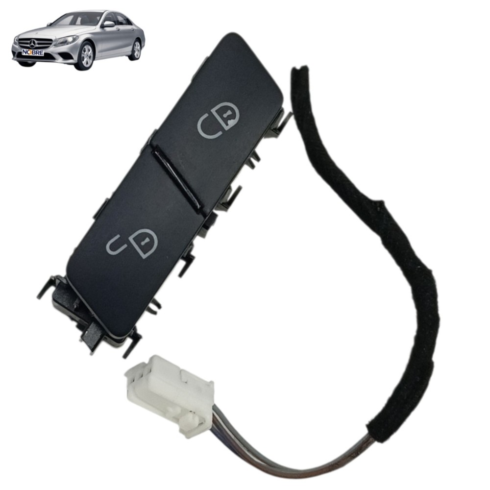Botão trava destrava porta esquerda Mercedes c180 coupê 2012
