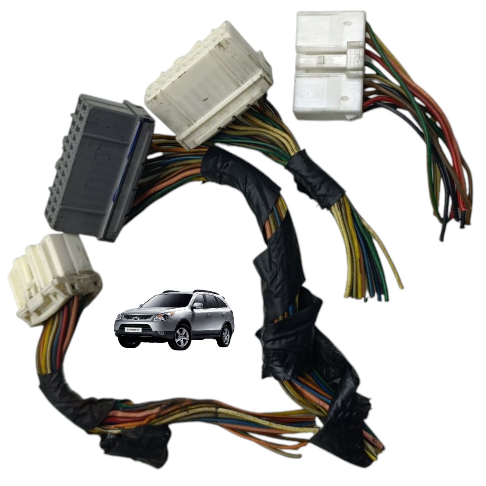 Jogo Conector Módulo Conforto Bcm Hyundai Veracruz 3.8 2009 1