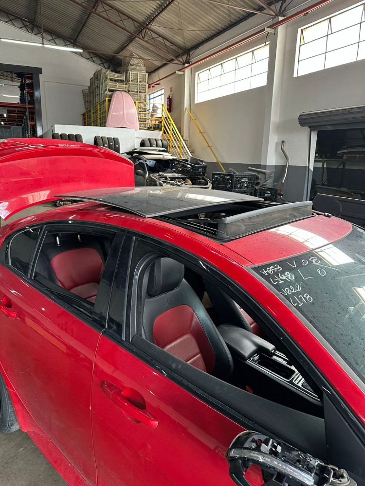Teto carroceria com teto solar completo Jaguar xe 2018 2019