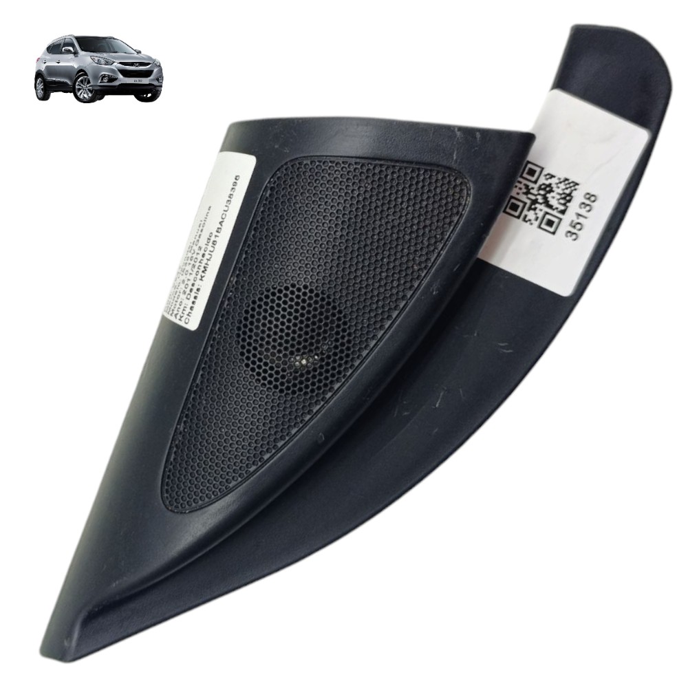 Acabamento Interno Retrovisor Direito Hyundai Ix35 2011 2012 Preto 1