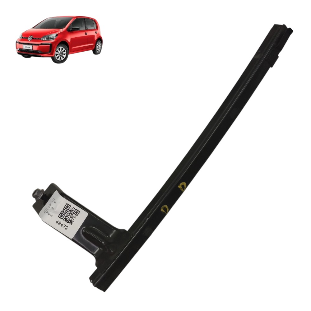 Guia vidro porta dianteira direita VW up 2014 2015 2016 2017 1