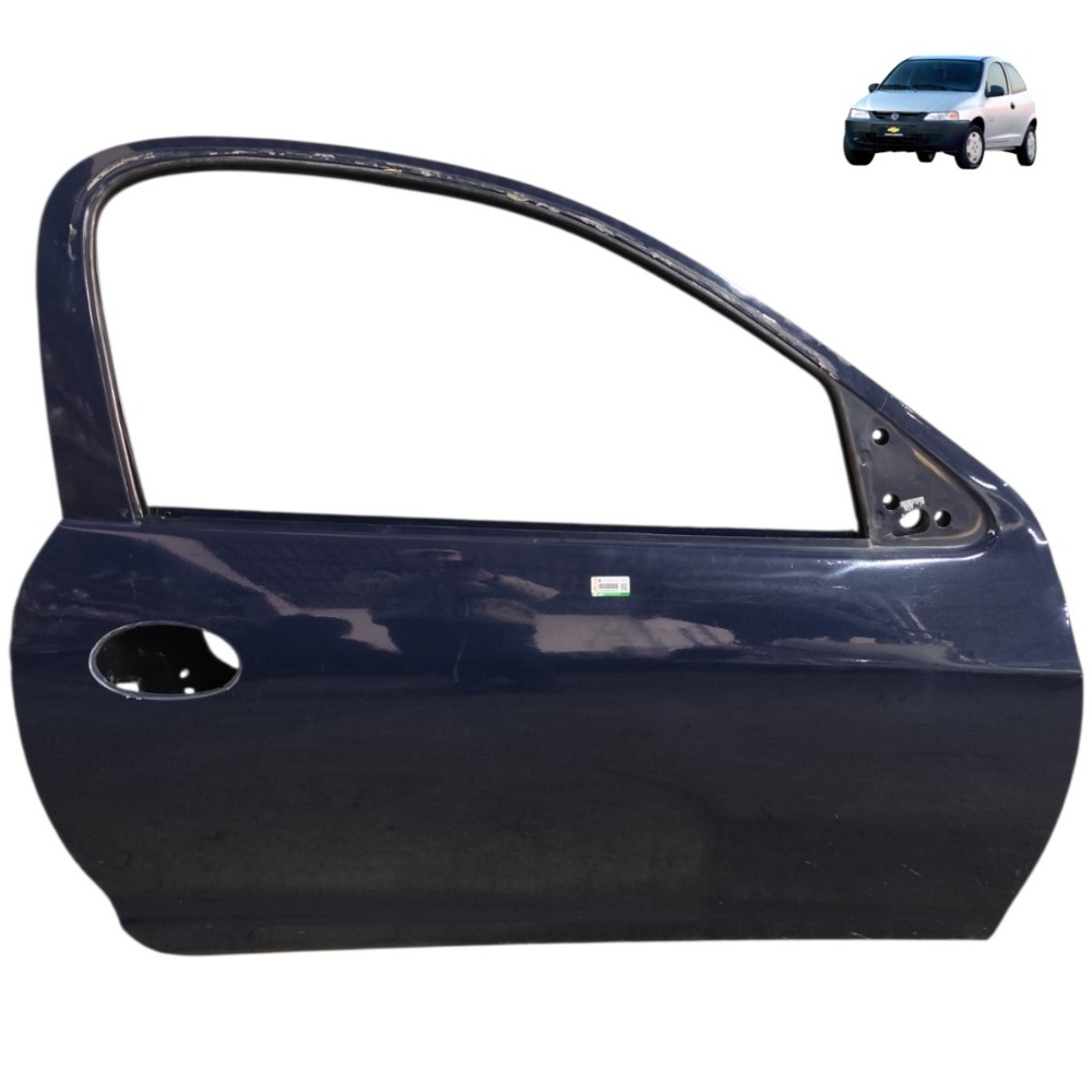 Porta direita GM Celta 2p 2006 2005 2004 2003 2002 detalhe