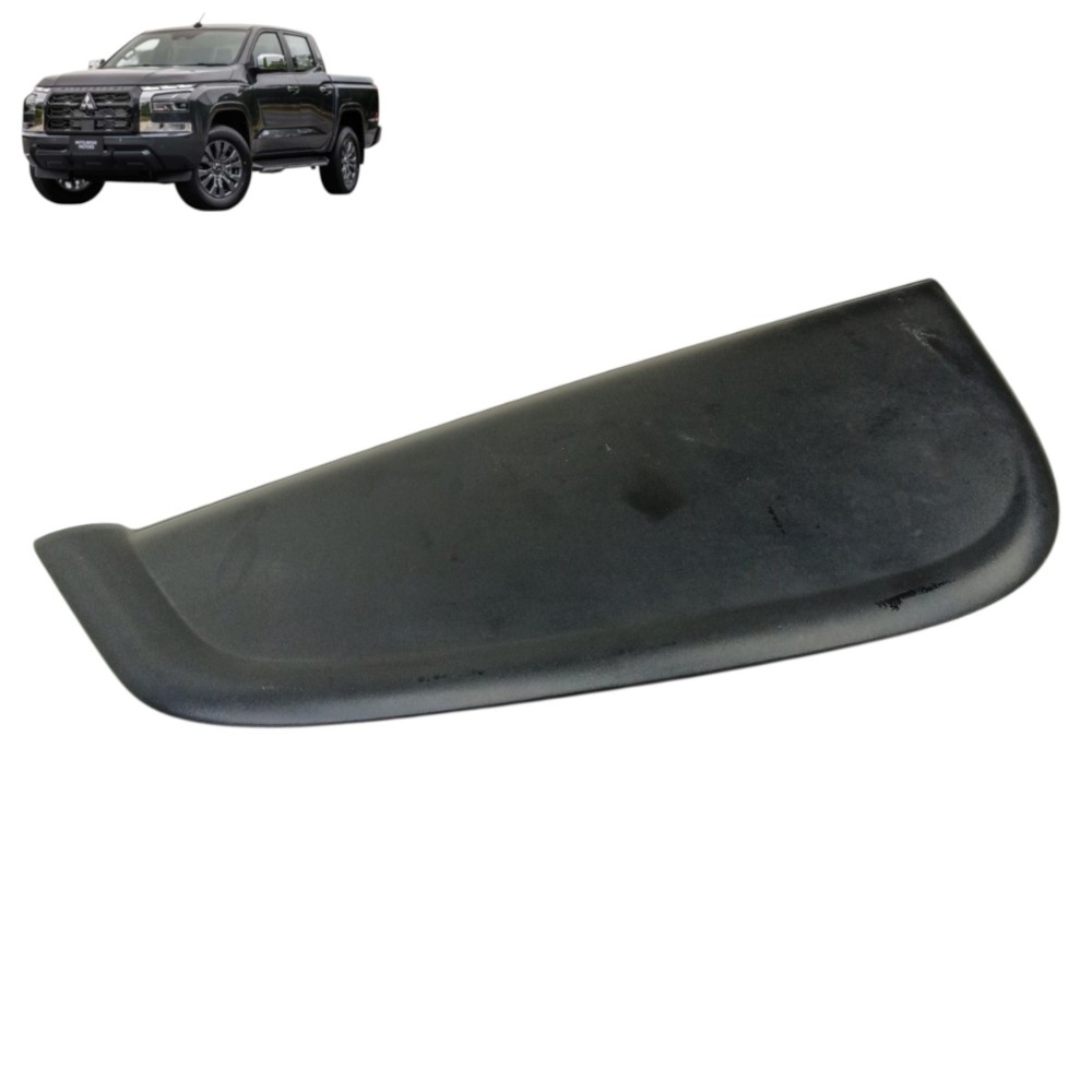 Moldura Porta Traseira Esquerda Mitsubishi L200 Triton 2024 Preto