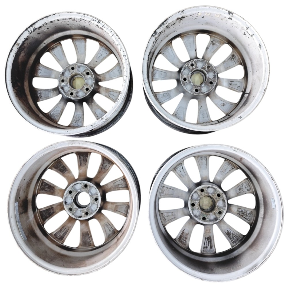 Jogo Roda Aro 17 5×114,3 Hyundai Azera Tucson Ix35 Santa Fé Preto 10