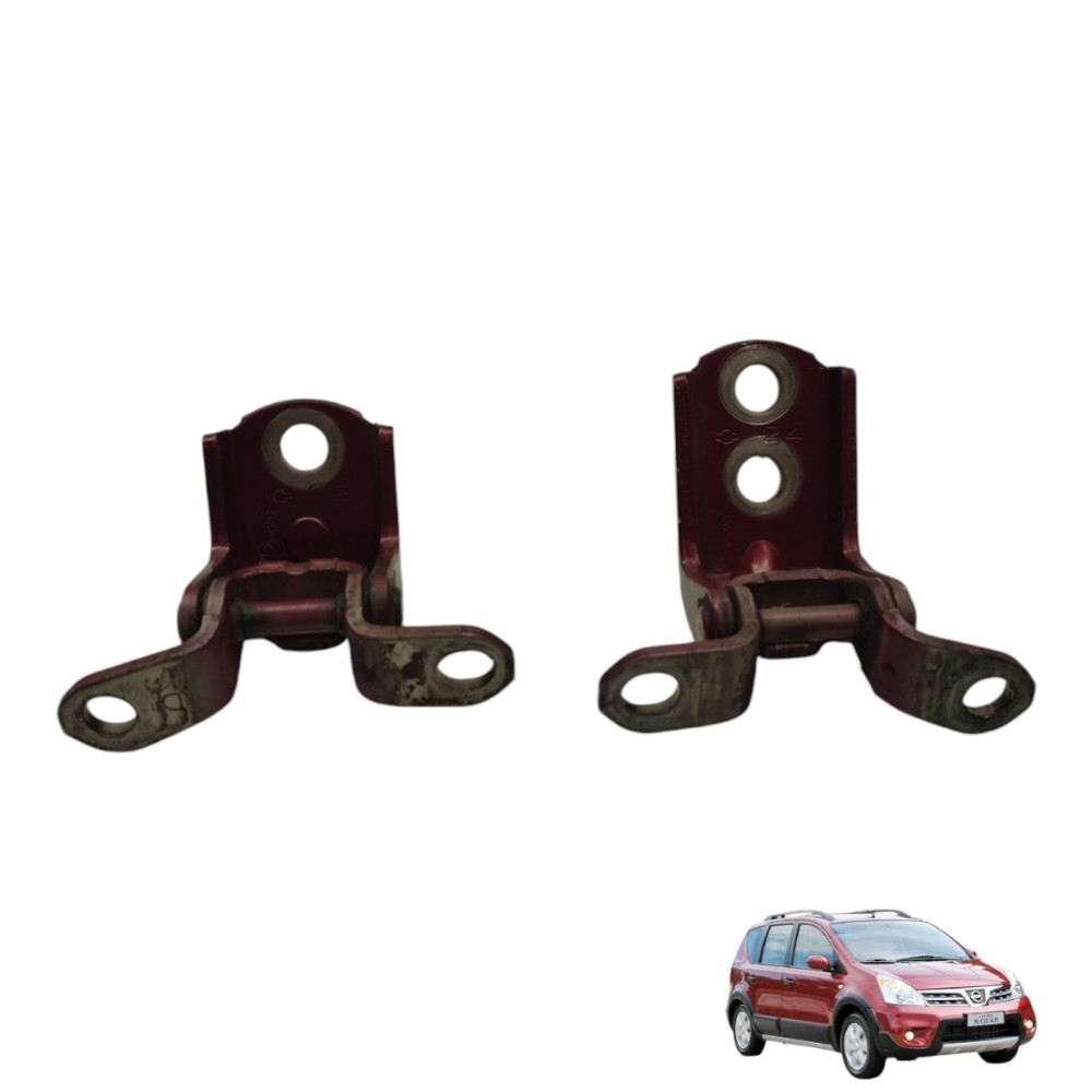 Par Dobradiça Porta Traseira Direita Nissan Livina 2012 2013 1