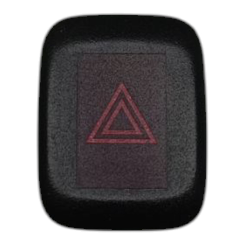 Botão Pisca Alerta Volvo S60 T4 2010 2011 2012 2013 2014 Preto 2