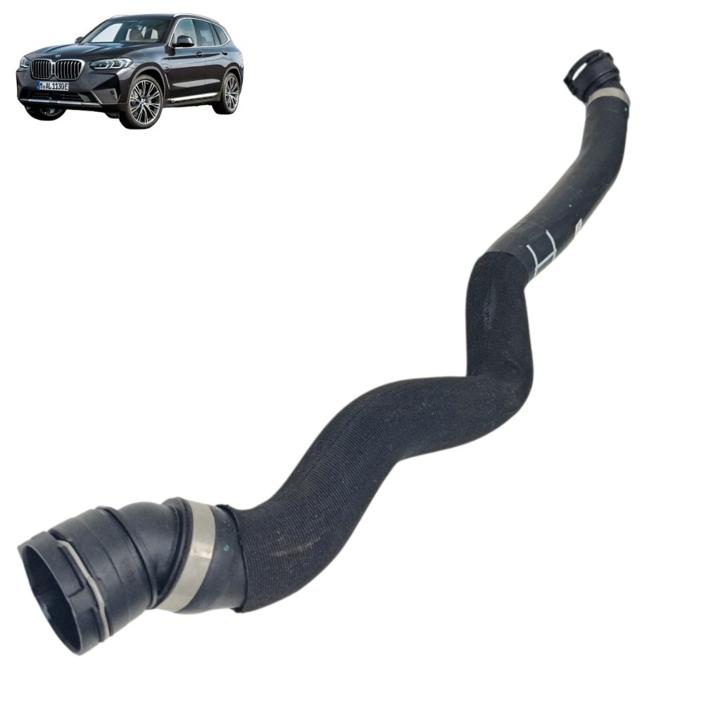 Mangueira água radiador bmw x3 2.0 híbrida 2022 2023 2024