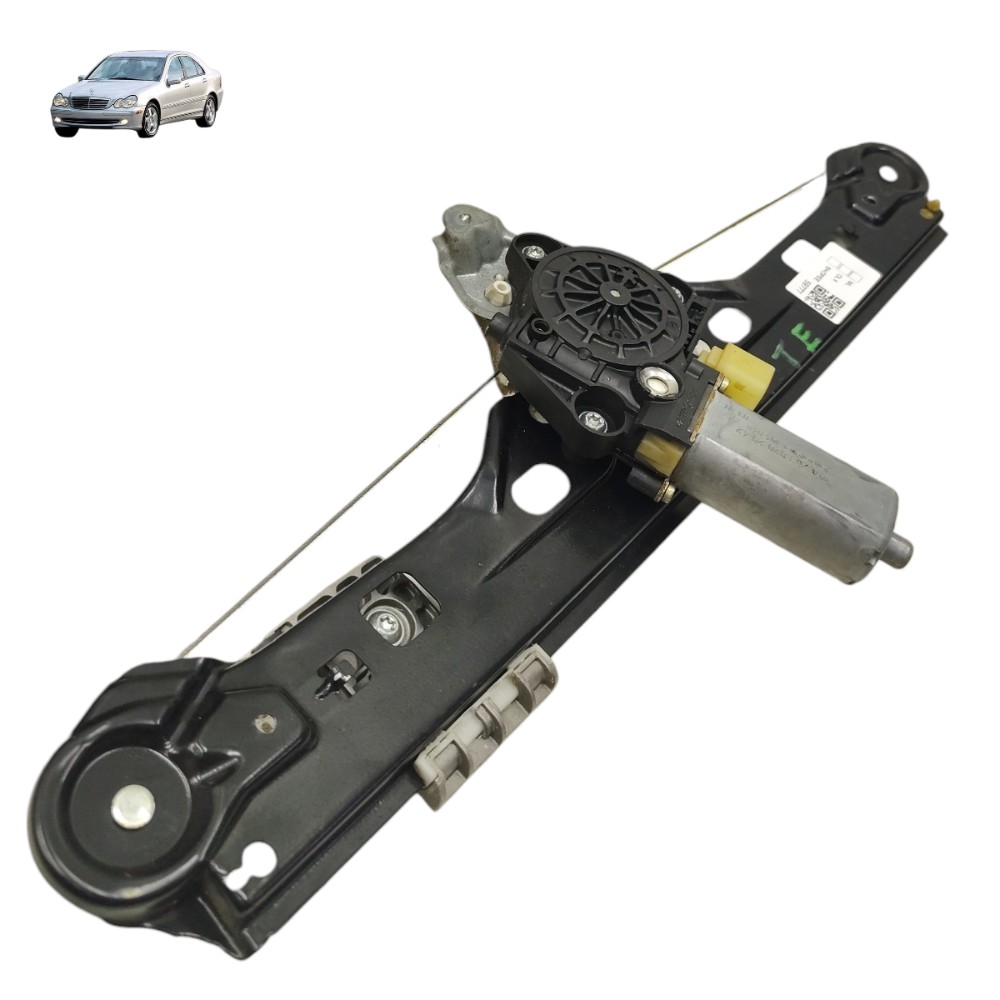 Máquina Vidro Traseira Esquerda Mercedes C230k 2003 2004 1