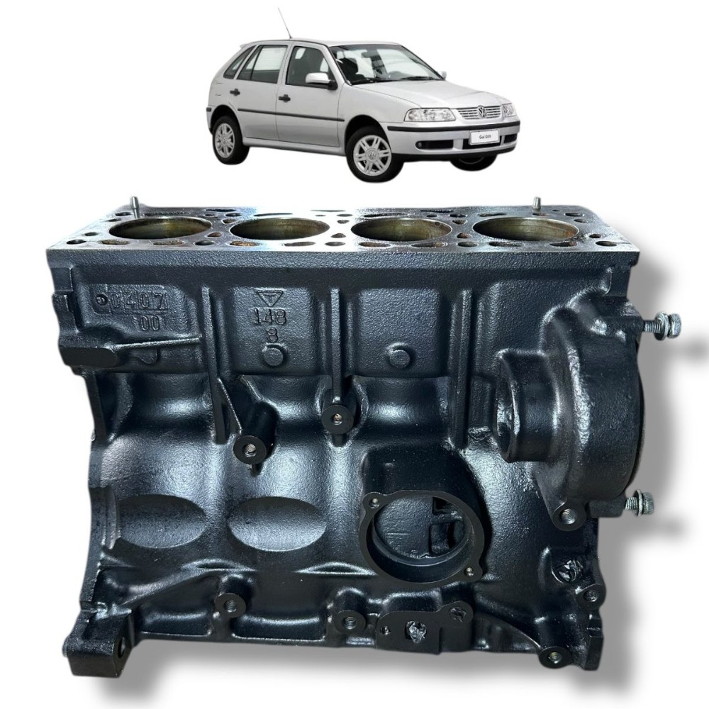 Bloco Motor Vw Gol Parati 1.0 16v 1999 2000 2001 2002 A 2005