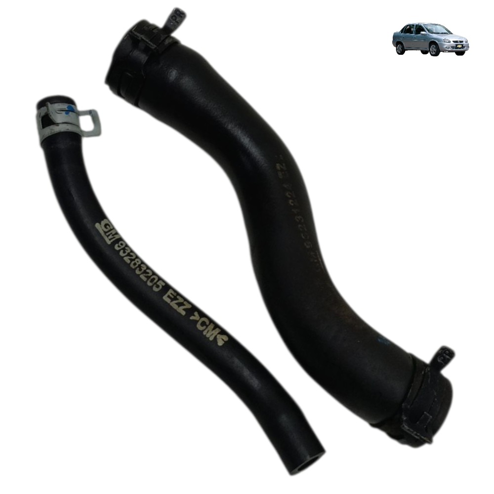 Par Mangueira Corpo Borboleta Tbi Gm Corsa Classic 1.0 Flex – Preto 1