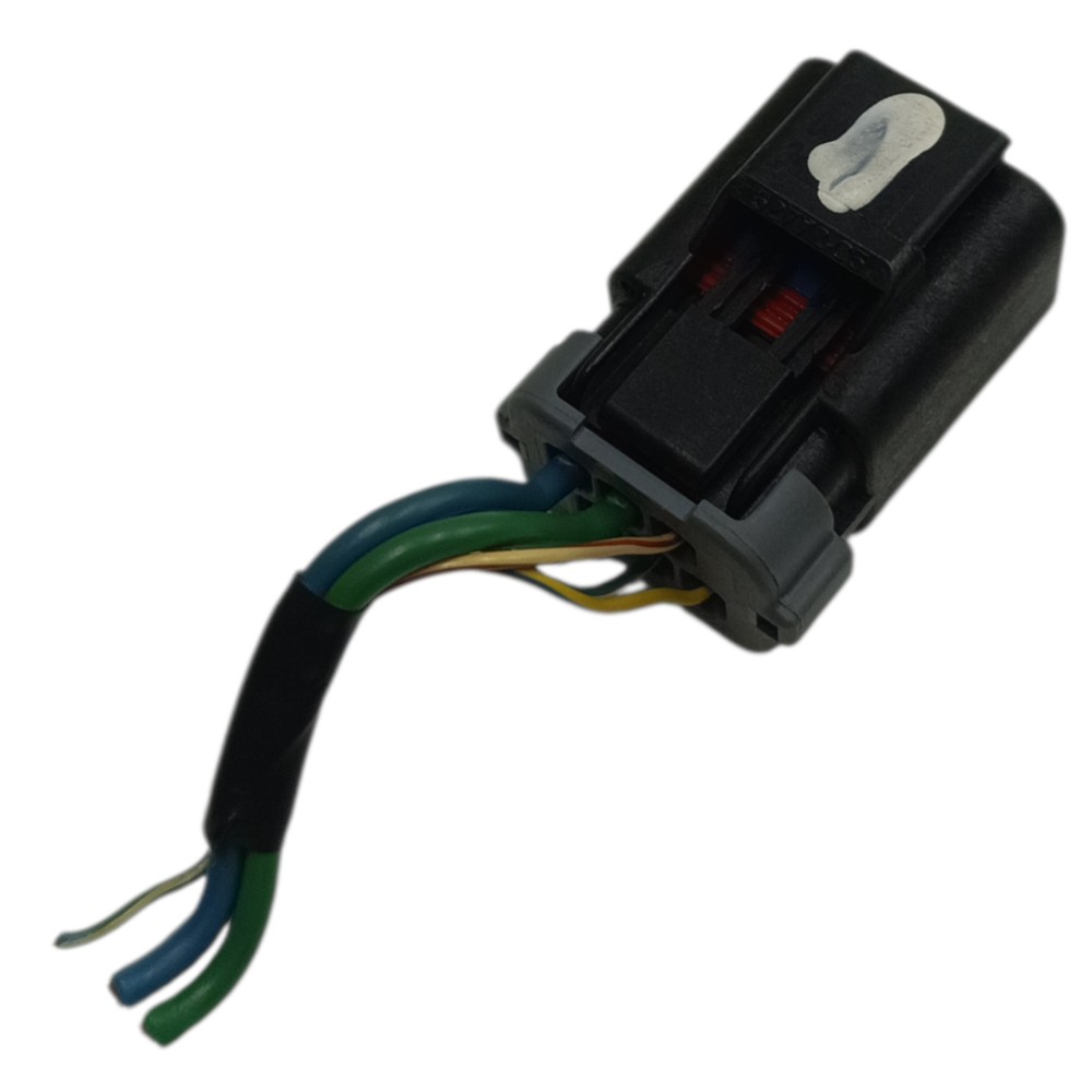 Plug conector motor vidro dianteiro Ford New Fiesta 2014 15 4