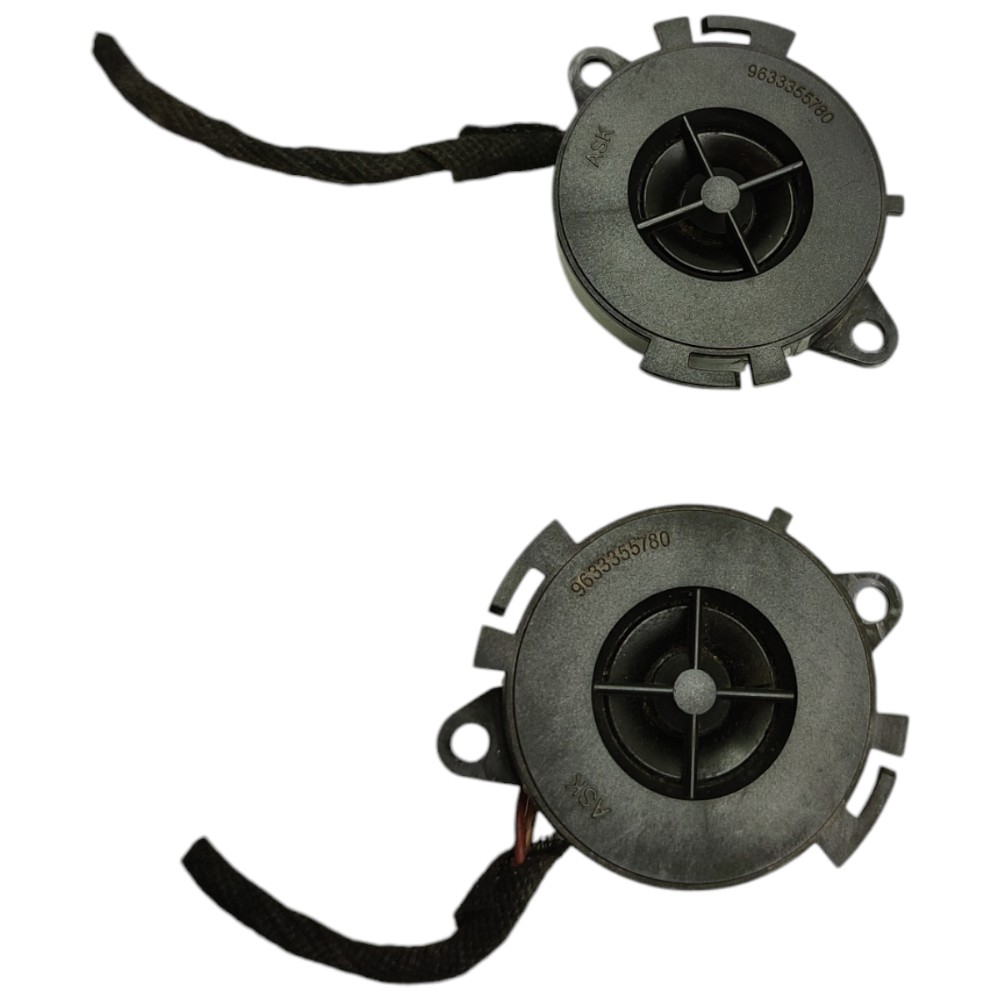 Par Tweeter Falante Dianteiro Citroen C3 Aircross 2011 2012 Preto 1
