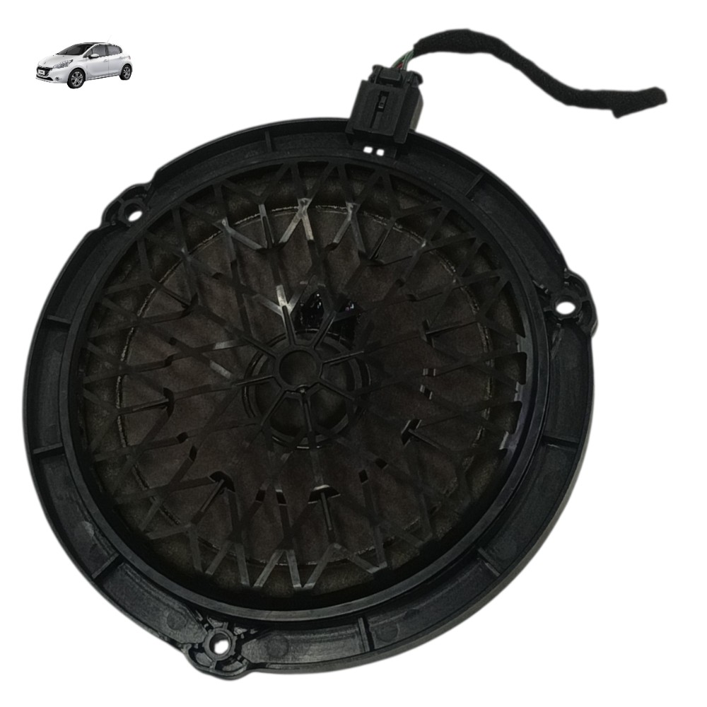 Alto Falante Porta Dianteira Peugeot 208 2014 2015 2016 2017 Preto 1