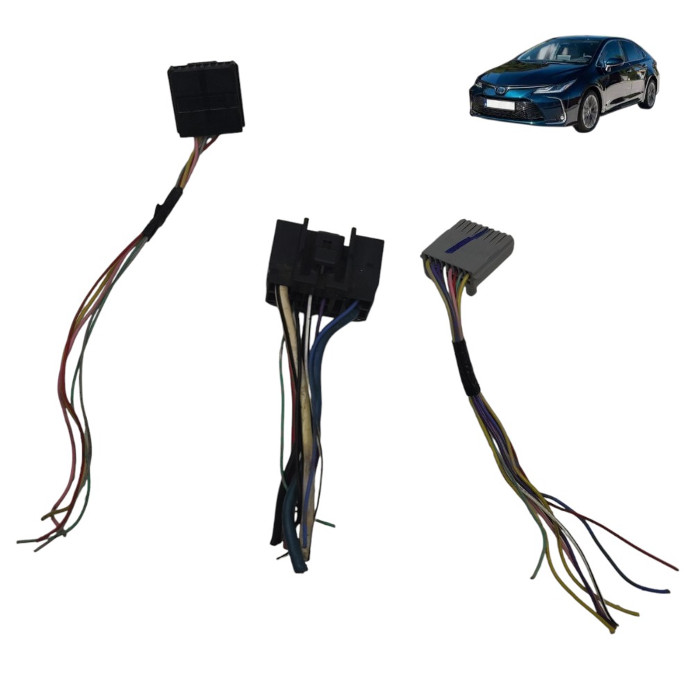 Plug Conector Comando Ar Toyota Corolla 2016 2017 2018 2019 1