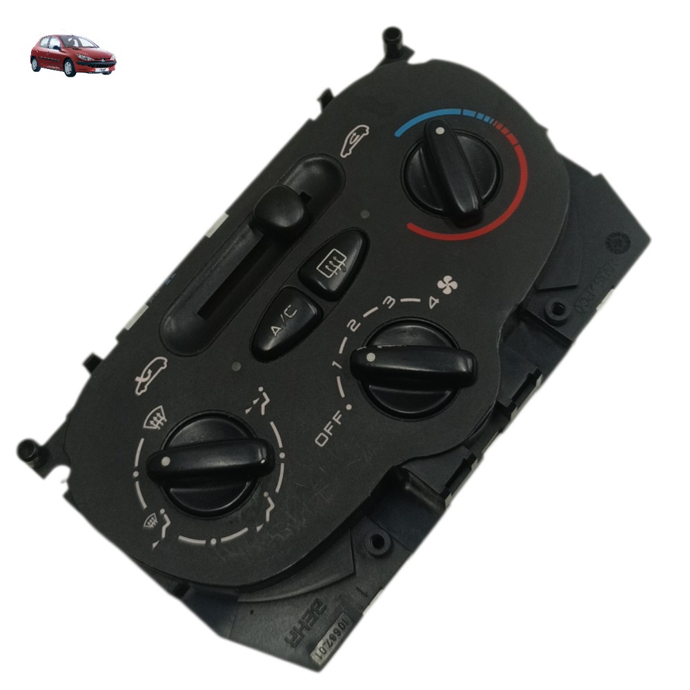 Comando ar condicionado 10 pinos Peugeot 206 2001 2002 2003 1