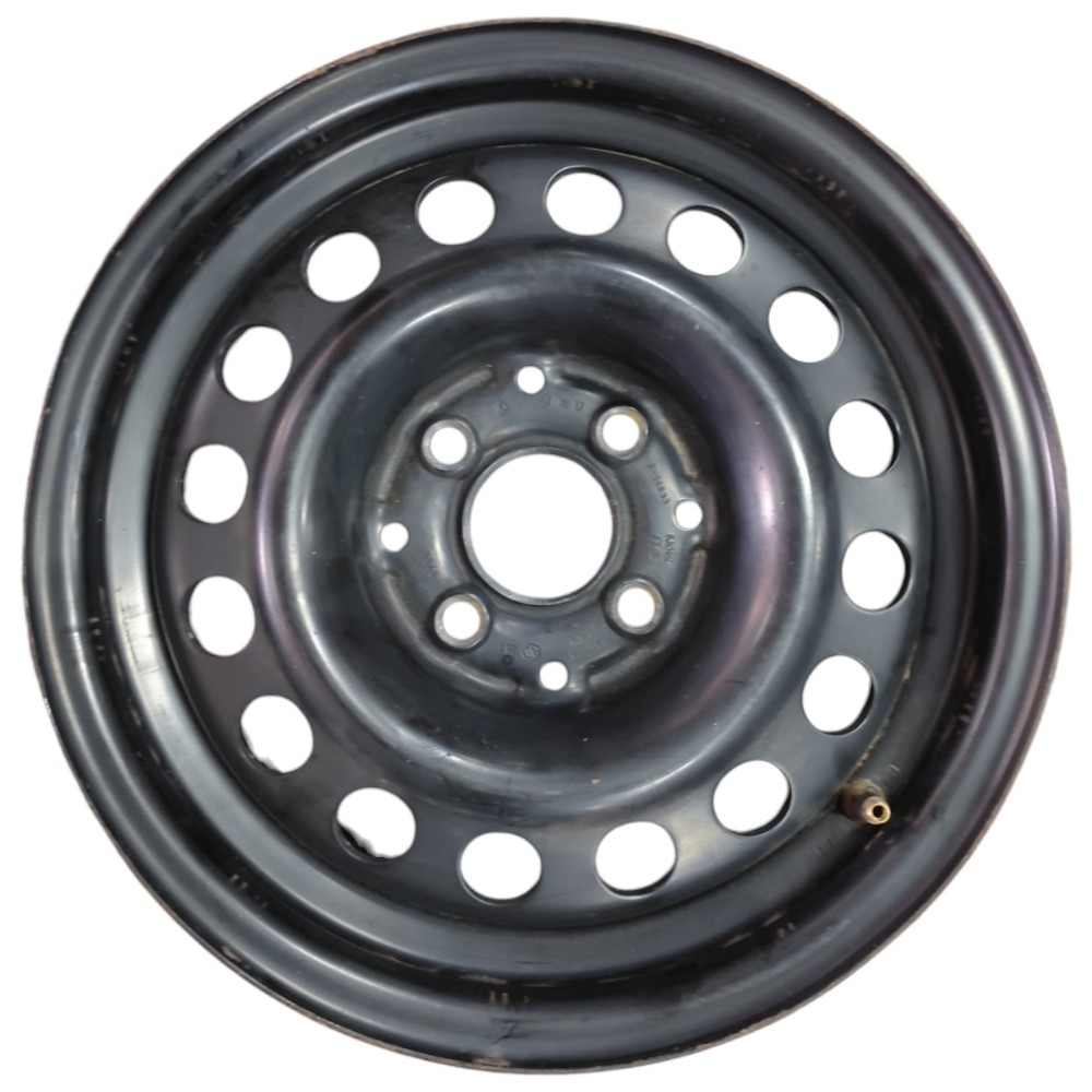 Roda Ferro Aro 14 4×100 Linha Vw Volkswagen 321601025h Preto