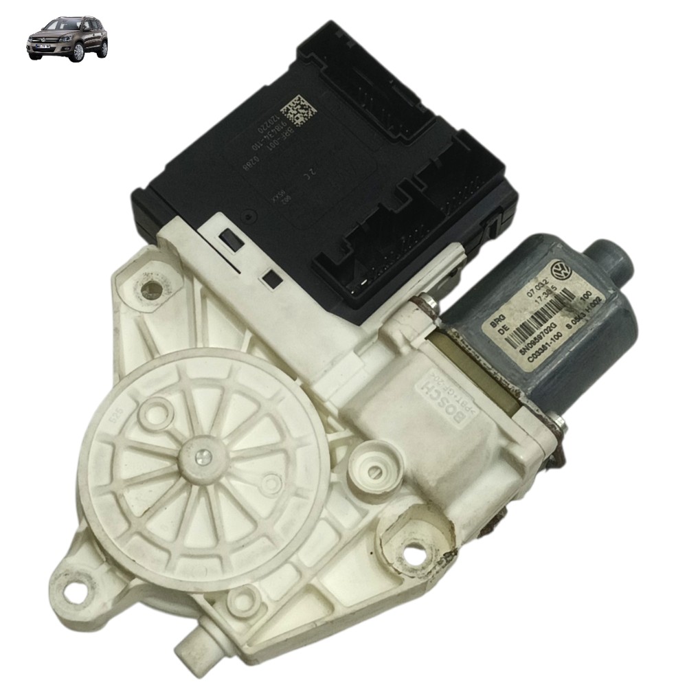 Motor Máquina Vidro Dianteira Direita Vw Tiguan 2011 2012 1