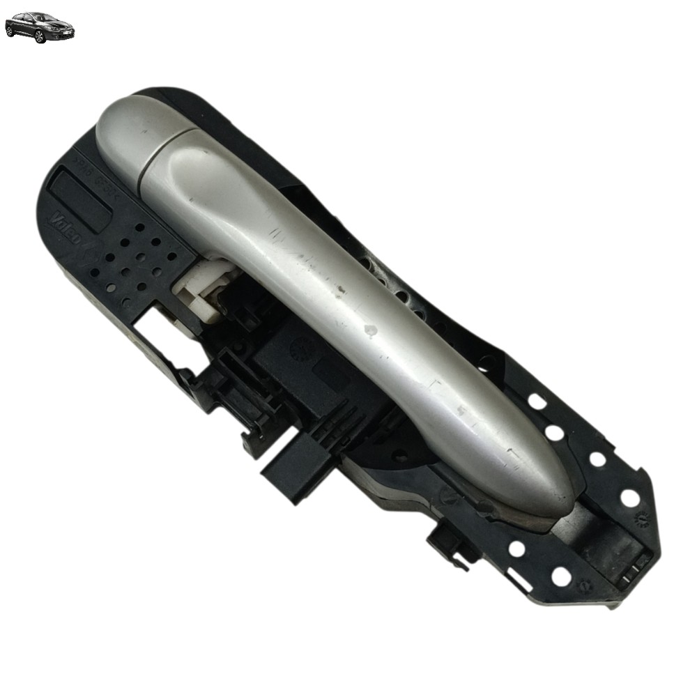 Maçaneta Externa Traseira Direita Renault Fluence 2012 2013 Prata Traseira