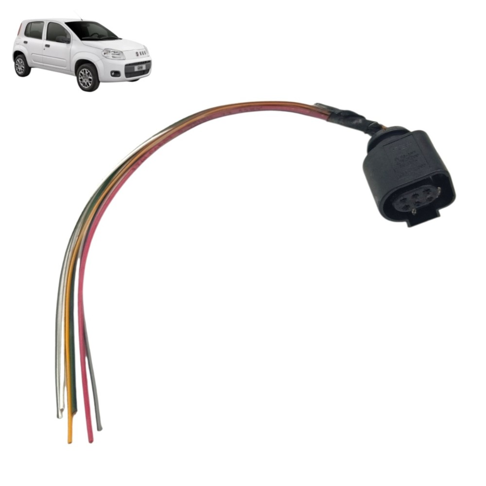 Plug Conector Tbi Corpo Borboleta Fiat Uno Vivace 1.0 Evo 14