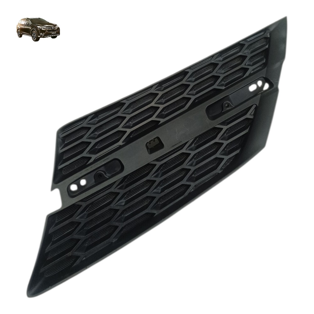Grade Esquerda Parachoque Dianteiro Toyota Rav4 2016 2015 14 Preto 1