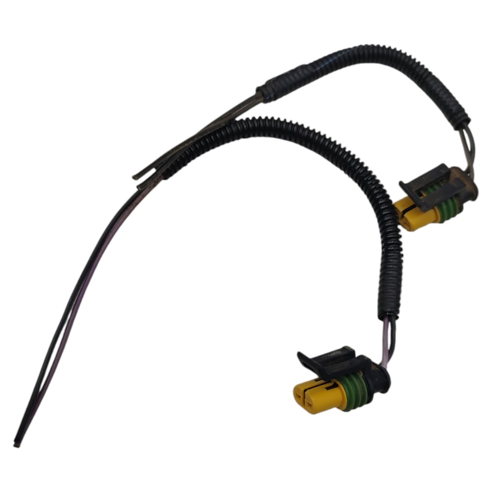 Par plug conector farol milha Fiat Palio Weekend adv 2009 3