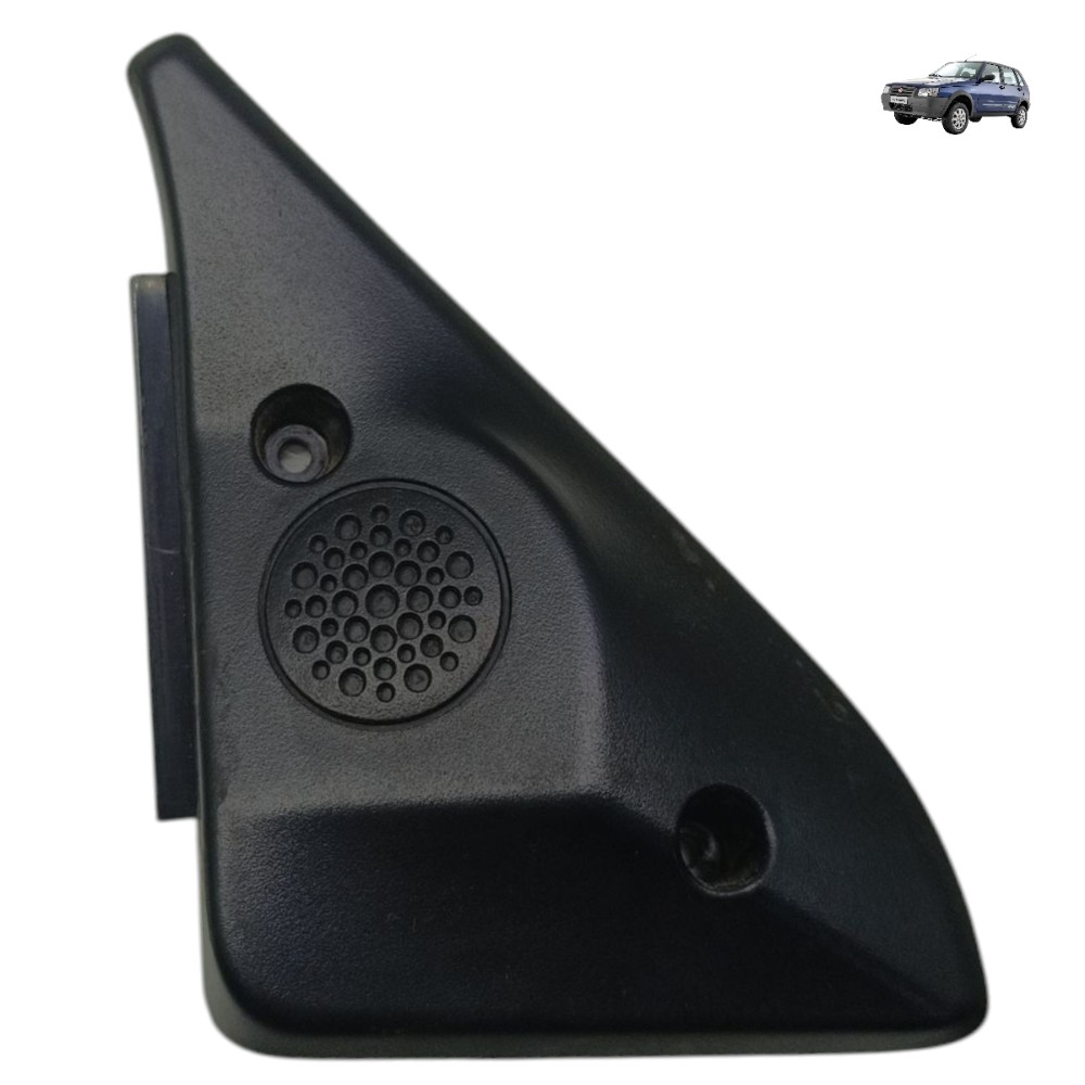 Acabamento Interno Retrovisor Esquerdo Fiat Uno 2009 2010 11 Preto 1
