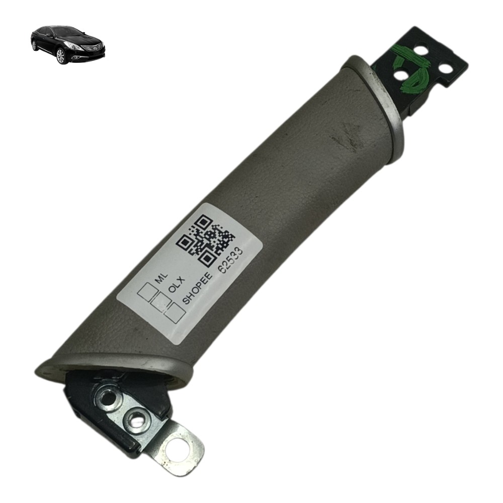 Puxador Interno Porta Traseira Direita Hyundai Azera 2007 Cinza Dianteira 1