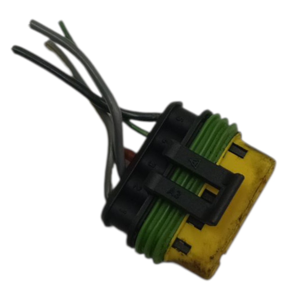 Plug conector motor limpador parabrisa Fiat Idea 2012 2013 3