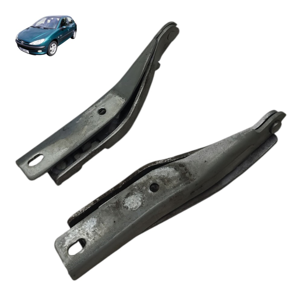 Par dobradiça capô Peugeot 206 2001 2002 2003 2004 2005 2006 1