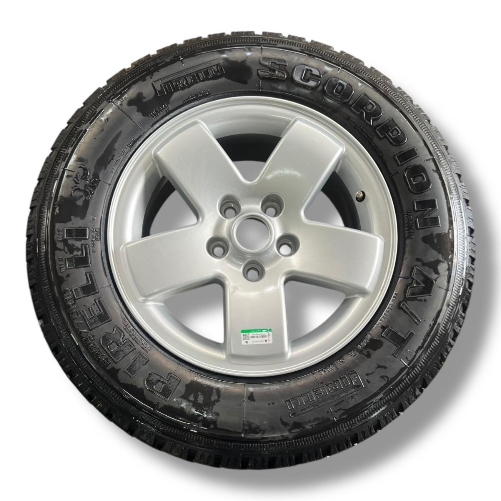 Jogo roda aro 16 com pneu 235 70 Mitsubishi pajero tr4 3