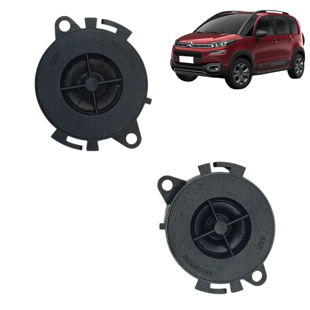 Par tweeter falante dianteiro Citroen aircross 2017 2018