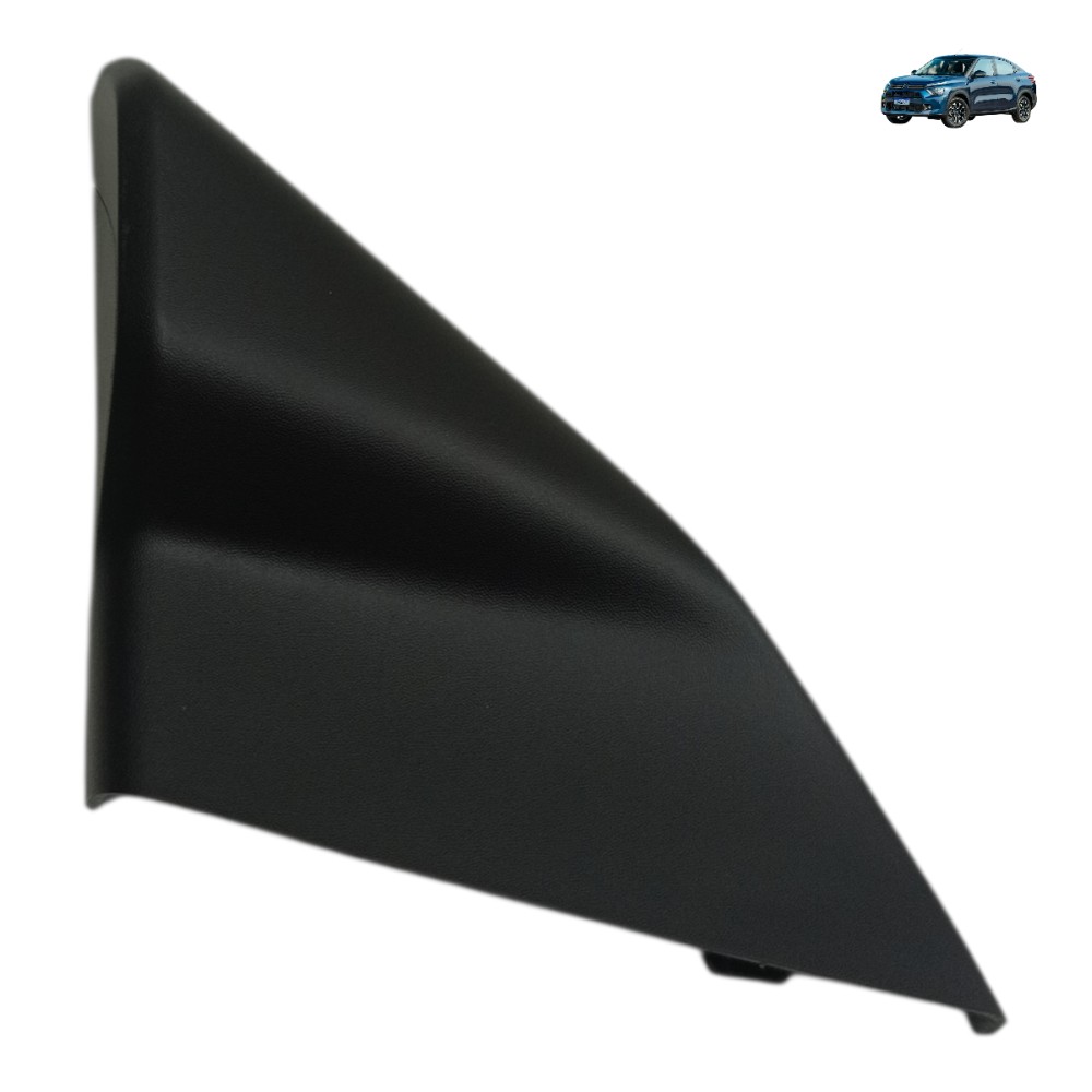 Acabamento Interno Retrovisor Esquerdo Citroen Basalt 2025 Preto 1