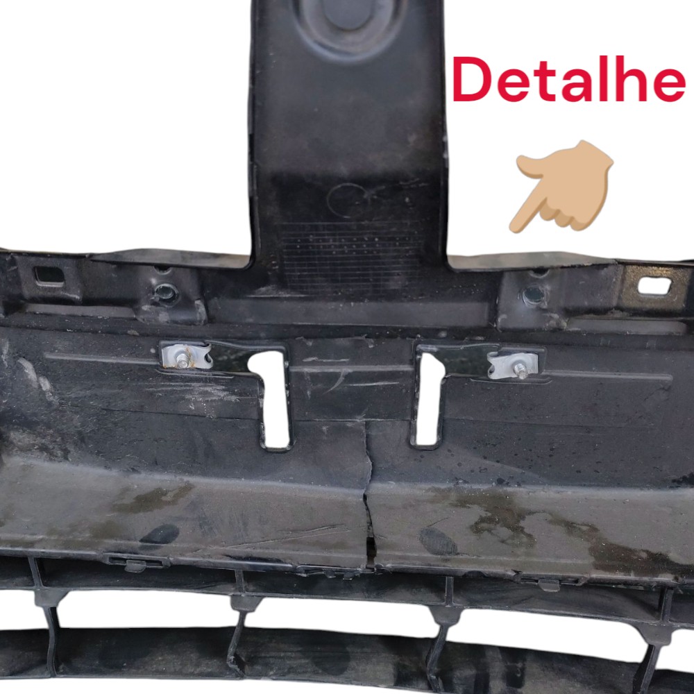 Parachoque Dianteiro Honda Civic G10 2017 2018 2019 Detalhe  Preto 8