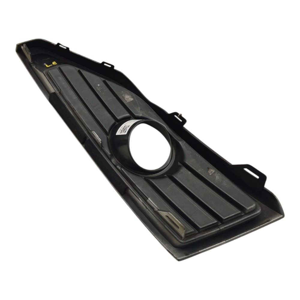 Moldura Esquerda Farol Milha Renault Sandero 2016 2017 2018 Prata E Preto Esquerdo 2
