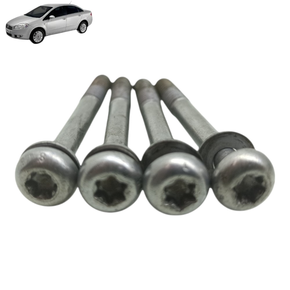 Jogo Parafuso Fixação Tbi Fiat Linea 2009 2010 2011 2012 13 1