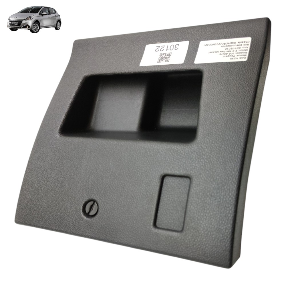 Acabamento Porta Objeto Esquerdo Painel Peugeot 308 2011 12 1