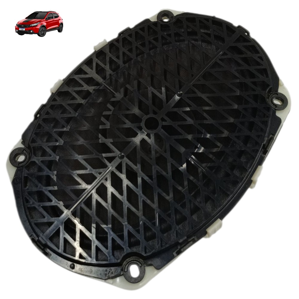 Alto Falante Porta Traseira Fiat Argo 2022 2021 2020 2019 18 Preto