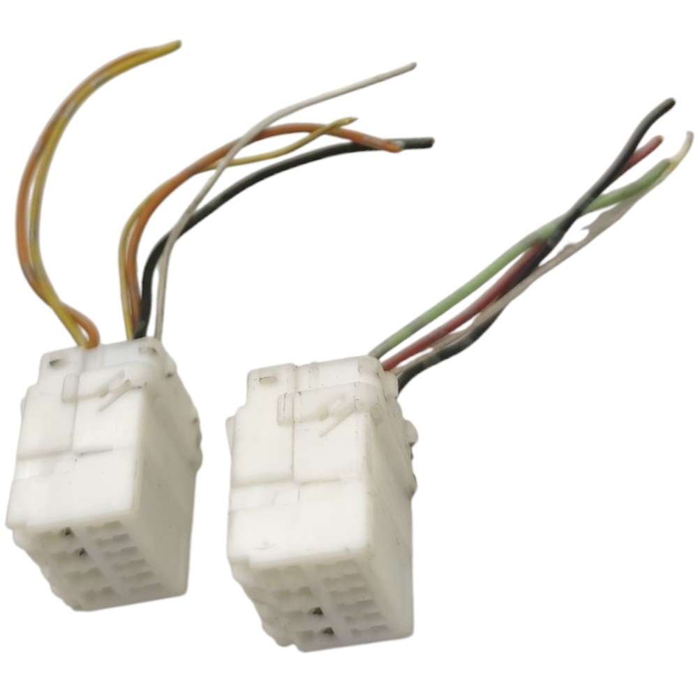 Par Plug Conector Fechadura Dianteira Honda Accord 2011 2010 4