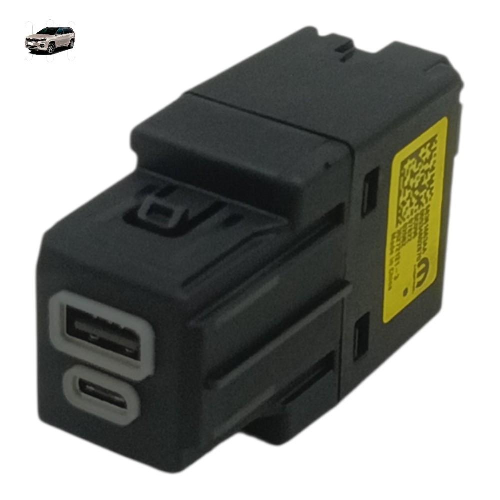 Conector usb painel jeep Commander 2021 2022 2023 2024