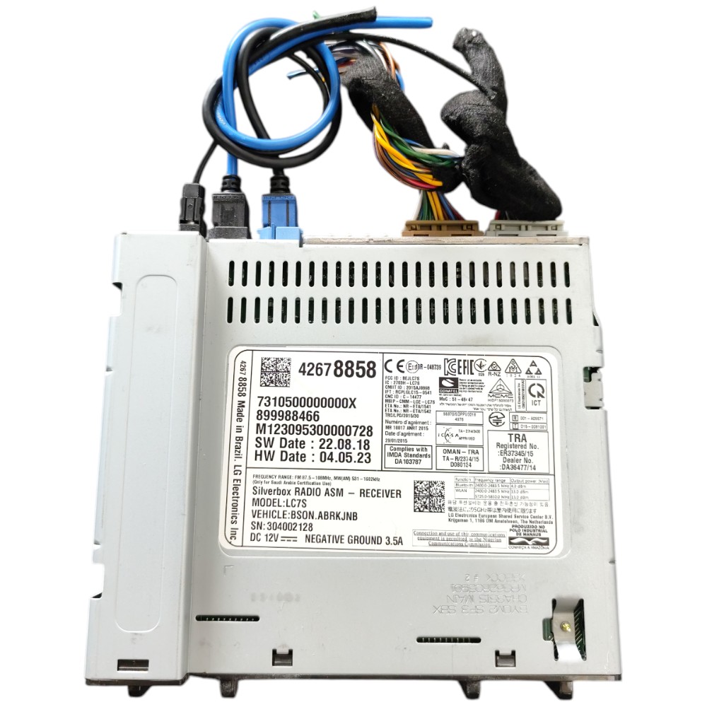 Kit mylink 2 completo linha gm spin onix prisma cobalt 6