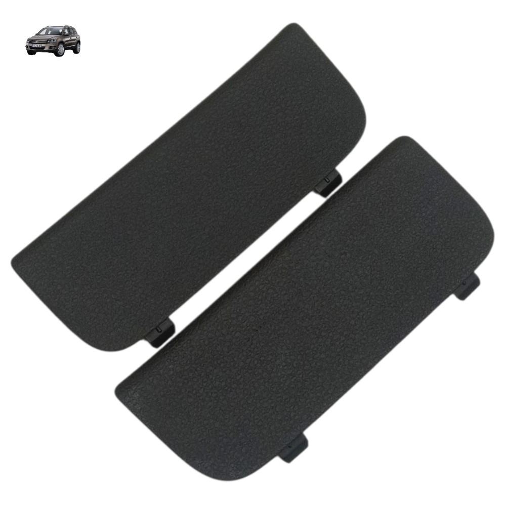 Par Acabamento Painel Vw Tiguan 2011 2012 2013 Preto Moldado 1