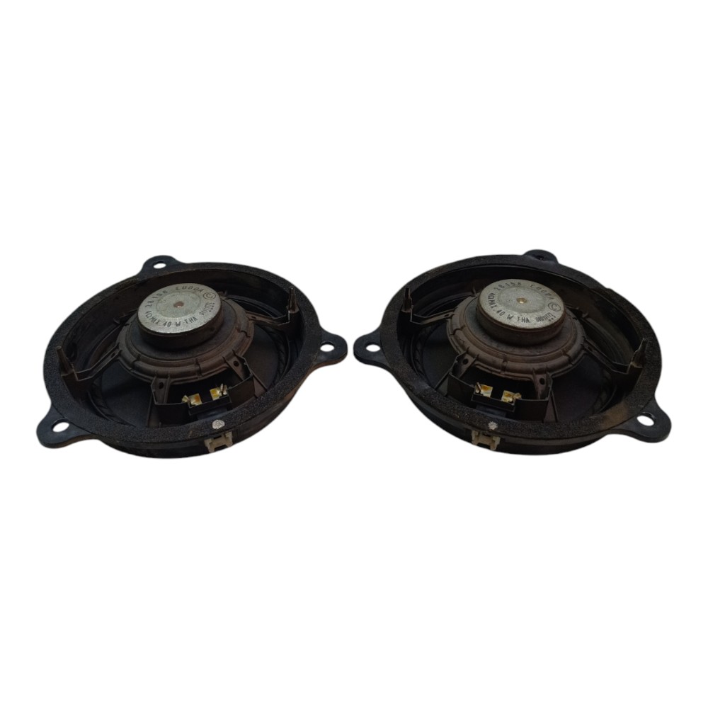 Par Alto Falante Porta Nissan Tiida 2007 2008 2009 10 11 12 Preto 4