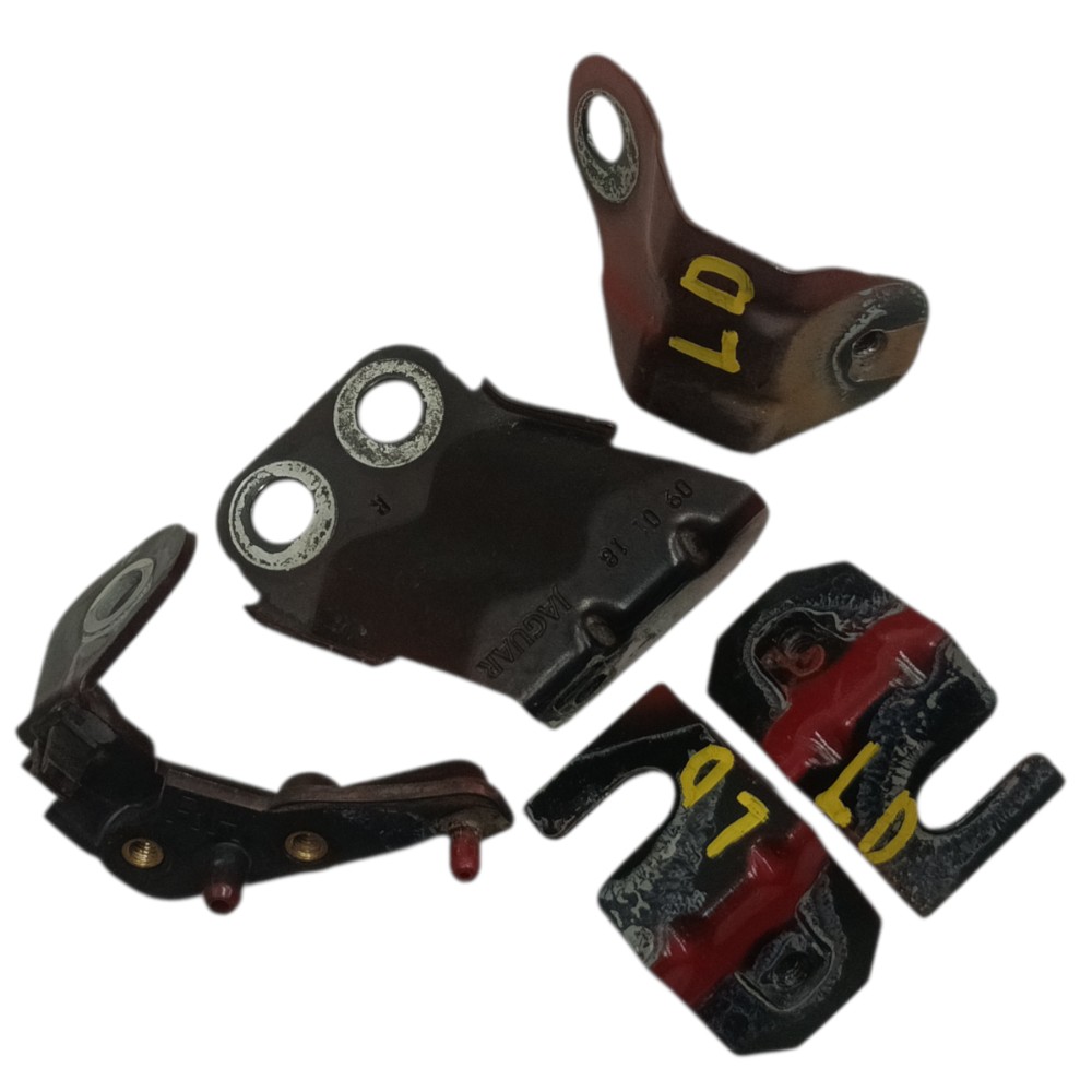 Kit guia suporte paralama direito jaguar xe 2016 2017 2018 4