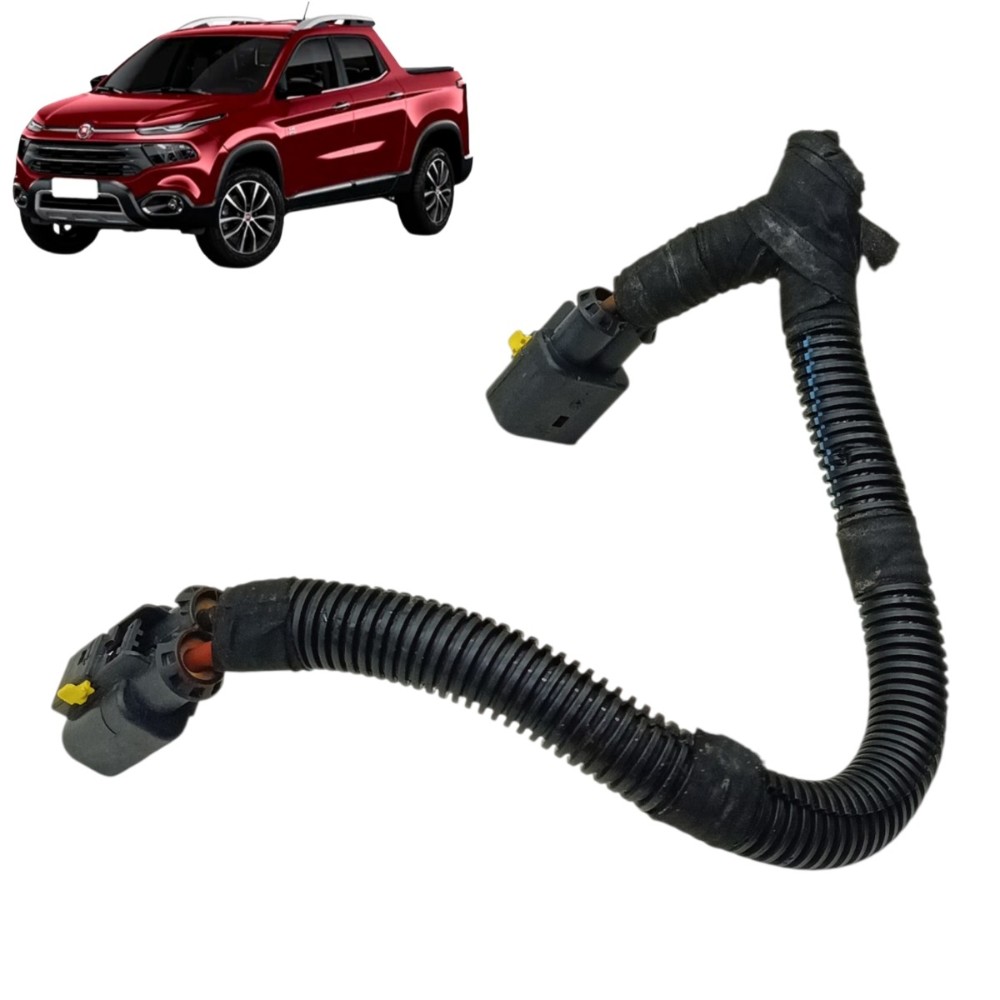 Chicote plug conector flauta bico injetor fiat toro 1.8 2021