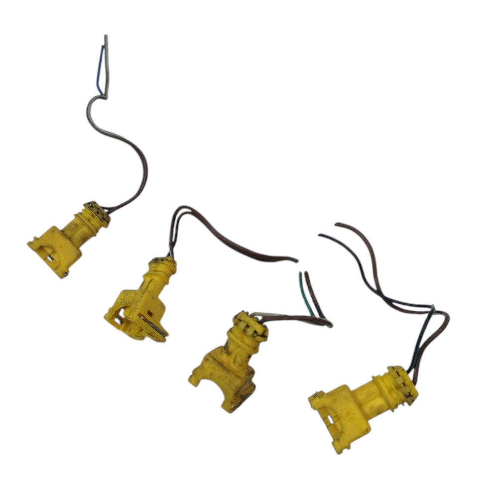 Jogo Plug Conector Bico Injetor Fiat Siena 1.0 2010 2011 2