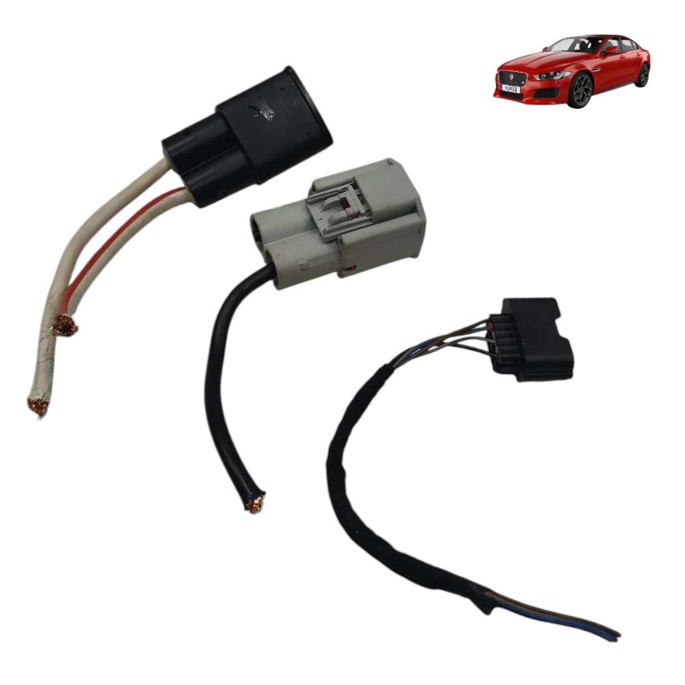 Jogo plug modulo controle tensão Jaguar xe 2.0 p250 2019 18 1