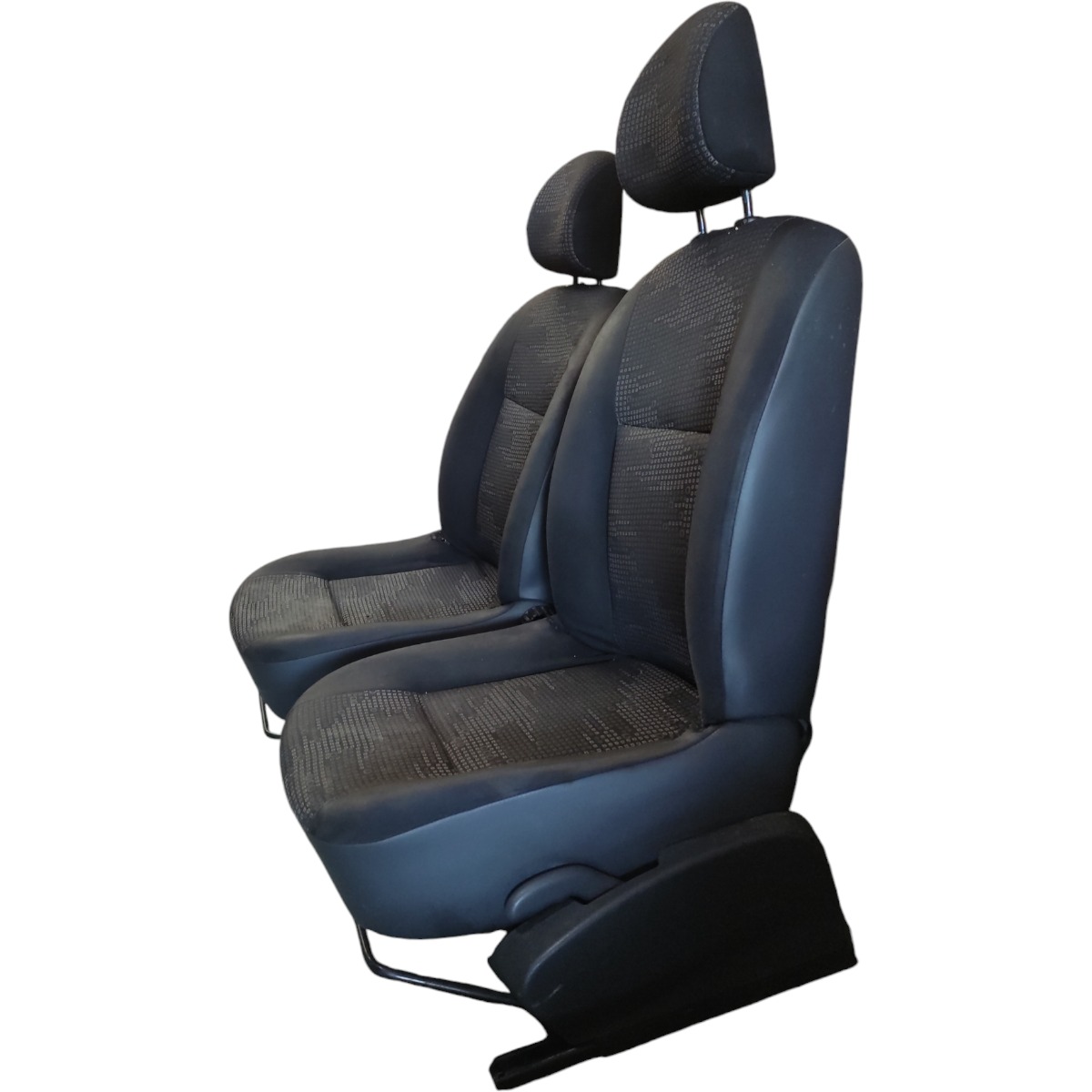 Jogo Banco Tecido Renault Sandero 2008 2009 Preto 2