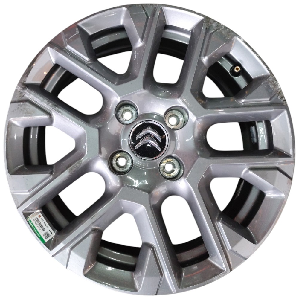 Jogo Roda Liga Aro 16 4×108 Citroen Basalt Cactus C3 2025 Cinza-escuro 3