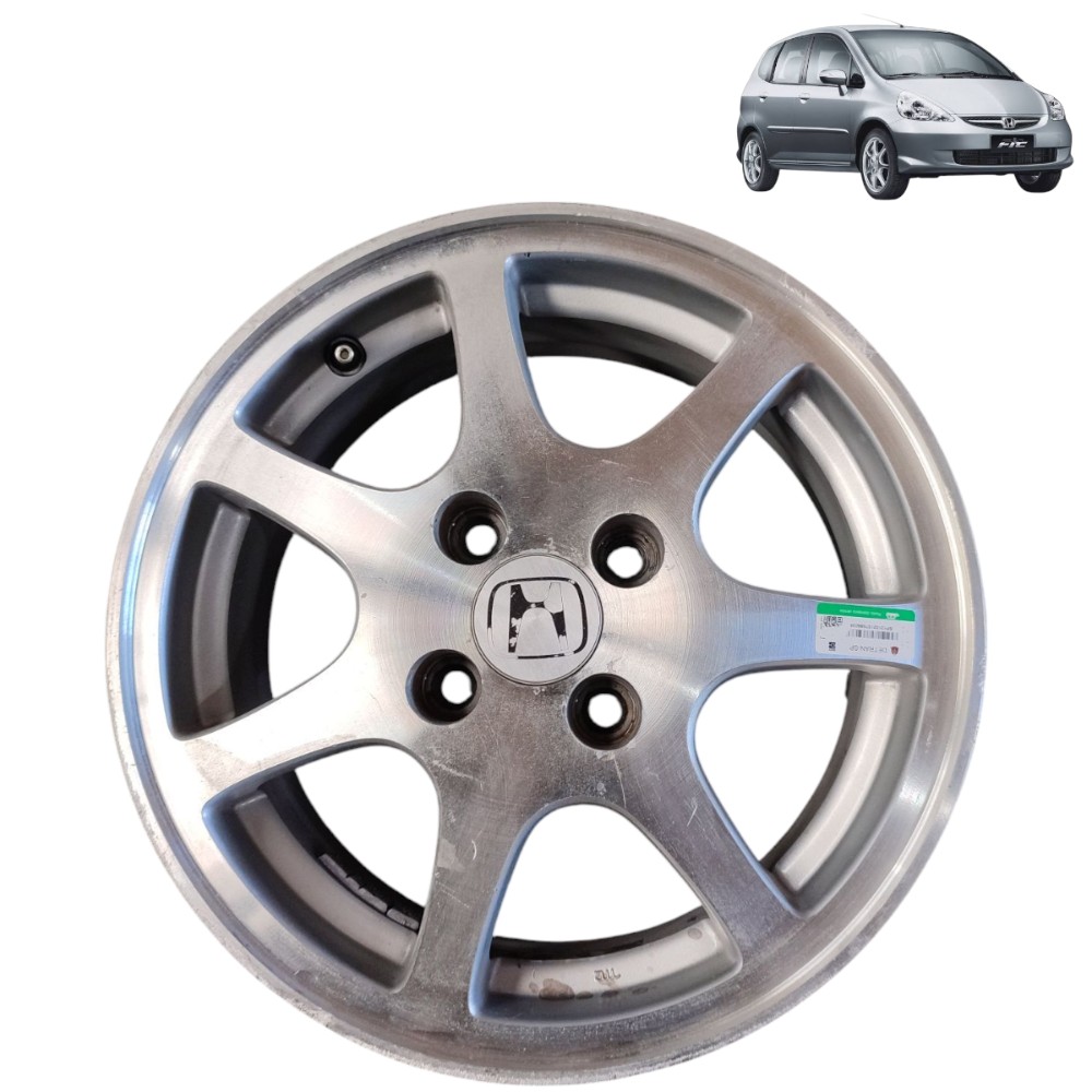 Roda avulsa aro 14 Honda fit 4×100 para reformar 2004 2008