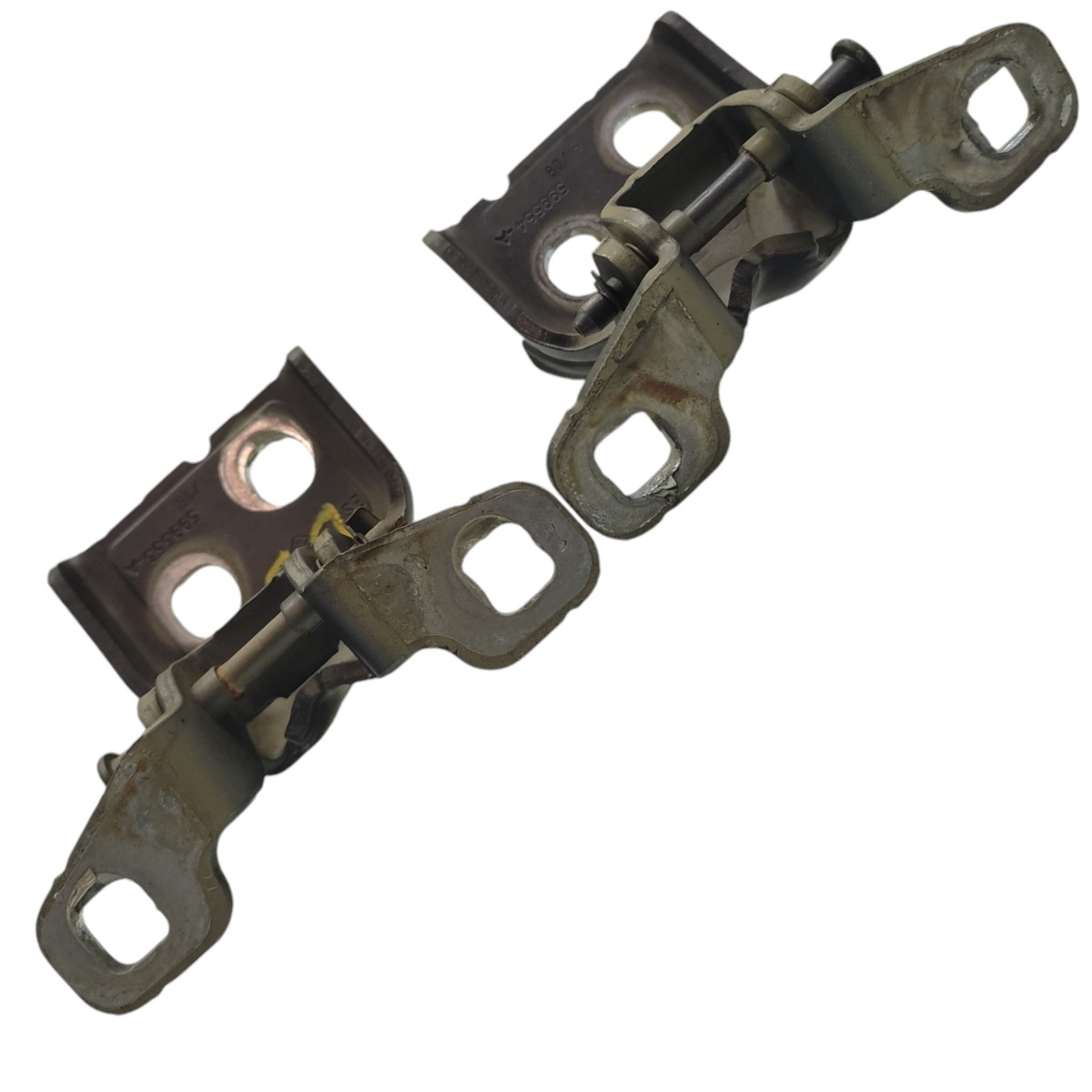 Par Dobradiça Porta Dianteira Direita Renault Sandero 2008 1